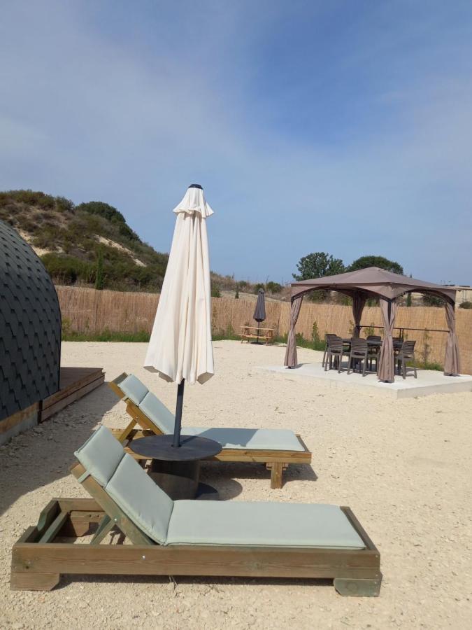 Glamping Pod Hotell Prodromi Exteriör bild
