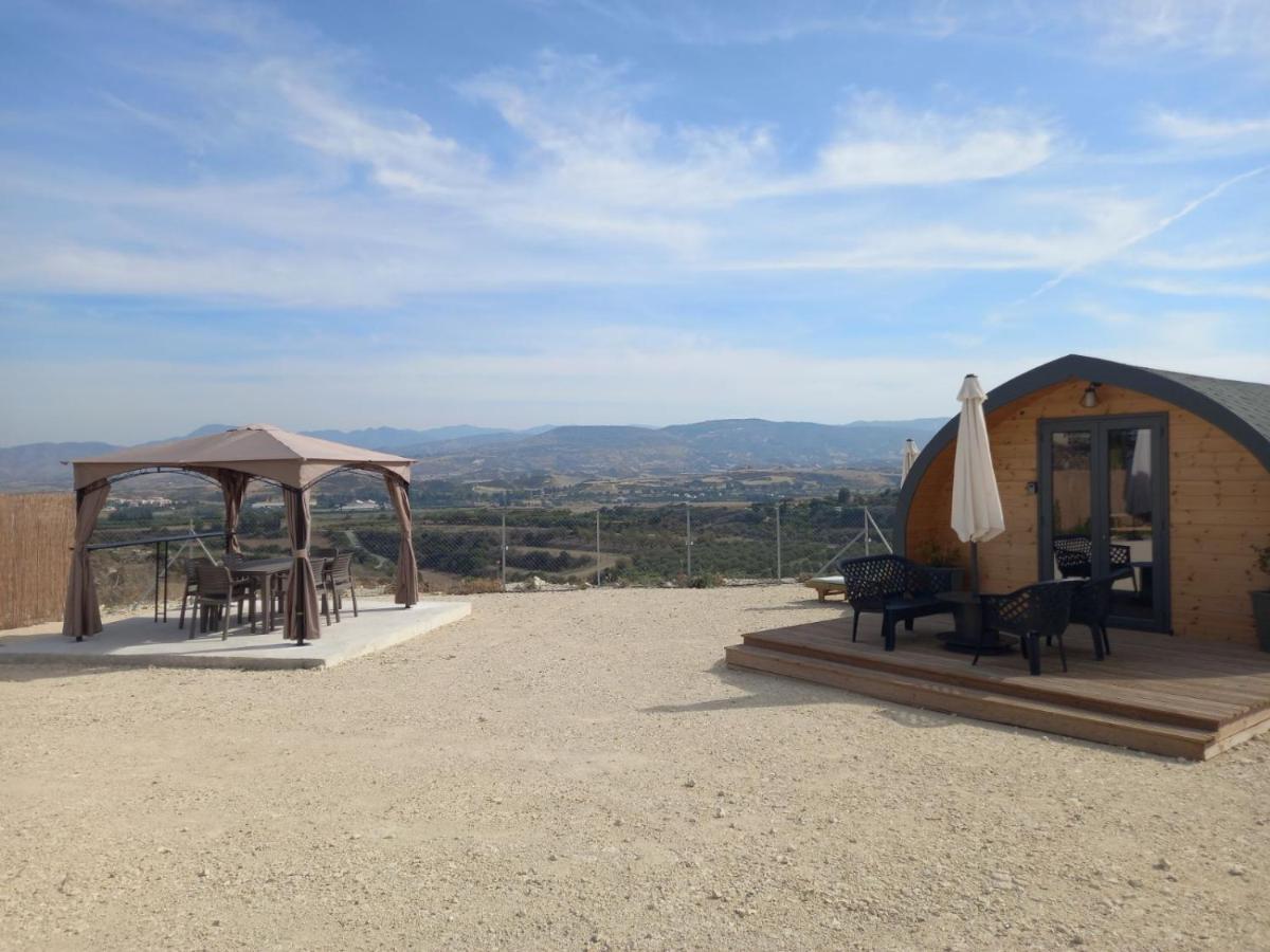 Glamping Pod Hotell Prodromi Exteriör bild